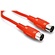 Hosa MID-315RD MIDI Cable 15ft (red)