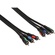 Pearstone 3 RCA Male to 3 RCA Male Component Video Cable - 15'