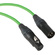 Kopul Premium Performance 3000 Series XLR M to XLR F Microphone Cable - 1.5' (0.45 m), Green