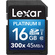 Lexar 16GB Platinum II UHS-I 300x SDHC Memory Card (Class 10)