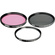 Tiffen 49mm Video Intro (DLX 3 Filter) Kit (UV Protector, ND 0.6, FLD Filters & 4 Pocket Pouch)