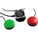 X-keys USB 12 Switch Interface with Red and Green Orby Button