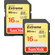 SanDisk 16GB Extreme UHS-I U3 SDHC Memory Card (Class 10, 2-Pack)