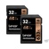 Lexar 32GB Professional UHS-I SDHC Memory Card (U1, 2-Pack)