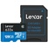 Lexar 128GB High-Performance UHS-I microSDXC Memory Card with SD Adapter