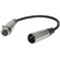 Hosa DMX-306 5-Pin XLR Female to 3-Pin XLR Male DMX Adapter Cable - 6"