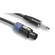 Hosa SKT-400 Series Speakon to 1/4" Male Phone Speaker Cable (14 Gauge) - 20'