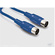 Hosa MID-310BU MIDI Cable 10ft (blue)