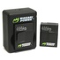 Wasabi Power Battery & Dual Charger for GoPro Hero3, Hero3+ (2-Pack)