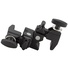 Kupo KCP-720B Double Convi Clamp (Black Finish)