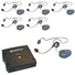 Eartec CPKCYB-6 ComPAK Com-Center and Cyber Headset System (6 Piece)