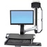 Ergotron 45-272-026 StyleView Sit-Stand Combo System (Polished Aluminum)