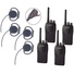 Eartec Scrambler SC-1000 Plus 2-Way Radio & Loop Headset 4-Person System