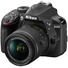 Nikon D3400 DSLR Camera with 18-55mm Lens (Black)