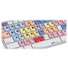Logic Keyboard Pro Line Avid Media Composer Apple Ultra-Thin Aluminum Keyboard