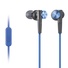 Sony MDR-XB50AP Extra Bass Earbud Headset (Blue)