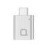 Nonda USB Type-C to USB 3.0 Type-A Mini Adapter (Silver)