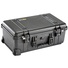 Pelican 1510SC Studio Case with Lid Organizer and Yellow Divider Set (Black)