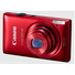 Canon Digital Compact Camera Red - IXUS 220 HS