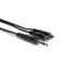 Hosa CYR-103 1/4'' to RCA Y-Cable 3m