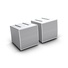 LD Systems Portable Array System AV Set Including Speaker Cables (White)