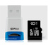 Silicon Power microSD 8GB Card with USB Reader