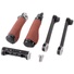Wooden Camera Rosette Handle Kit (Brown Leather)