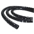 DYNAMIX Easy Wrap Cable Management Solution (Black, 20m x 25mm)