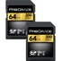 ProGrade Digital 64GB UHS-II SDXC Memory Card (2-Pack)