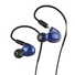 FiiO FH1 Balanced Armature-Dynamic Hybrid In-Ear Monitors (Blue)