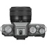 Fujifilm X-T100 Mirrorless Digital Camera with 15-45mm Lens (Silver)