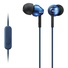 Sony MDR-EX110AP Monitor Headphones for Android Devices (Blue)