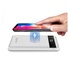 Promate Wireless Charging Power Bank w/ LED Display (White)