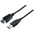 DYNAMIX USB 2.0 Cable Type A Male/Female (1 m)