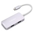 MiniX NEO C Mini USB-C Multi-Port Adapter (Silver)