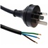 DYNAMIX 3-Pin Plug to 3 Core 1mm Bare End Cable (Black, 1 m)