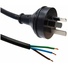 DYNAMIX 3-Pin Plug to Bare End 3 Core  Cable (Black, 3m x 0.75mm)