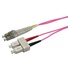 DYNAMIX 50u LC/SC OM4 Fibre Lead  (5m, Pink)