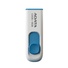 ADATA C008 8GB Retractable USB 2.0 Flash Drive (White/Blue)