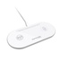 Promate Aurabase-2 Dual Fast Wireless Charging Station for Apple (White)