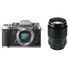 Fujifilm X-T2 Mirrorless Digital Camera (Graphite Silver) with XF 90mm F2 Lens