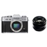Fujifilm X-T20 Mirrorless Digital Camera (Silver) with XF 35mm f/1.4 R Lens