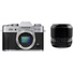 Fujifilm X-T20 Mirrorless Digital Camera (Silver) with XF 60mm f/2.4 Macro Lens