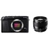 Fujifilm X-E3 Mirrorless Digital Camera (Black) with XF 23mm f/1.4 R Lens