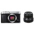 Fujifilm X-E3 Mirrorless Digital Camera (Silver) with XF 23mm f/2 R WR Lens (Black)