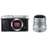 Fujifilm X-E3 Mirrorless Digital Camera (Silver) with XF 50mm f/2 R WR Lens (Silver)