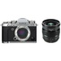 Fujifilm X-T3 Mirrorless Digital Camera (Silver) with XF 16mm f/1.4 R WR Lens