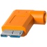 Tether Tools TetherPro USB Type-C Male to Micro-USB 3.0 Type-B Right-Angle Male Cable 4.6m (Orange)