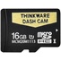Thinkware FA200 Dash Cam with Rear Cam, Hardwiring Cable & 16GB MicroSD Card