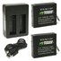 Wasabi Power Battery (2-Pack) and Dual USB Charger for SJCAM SJ7, SJ7 Star